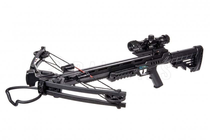 Kuše Mankung Stalker XB52 185lbs černá KIT