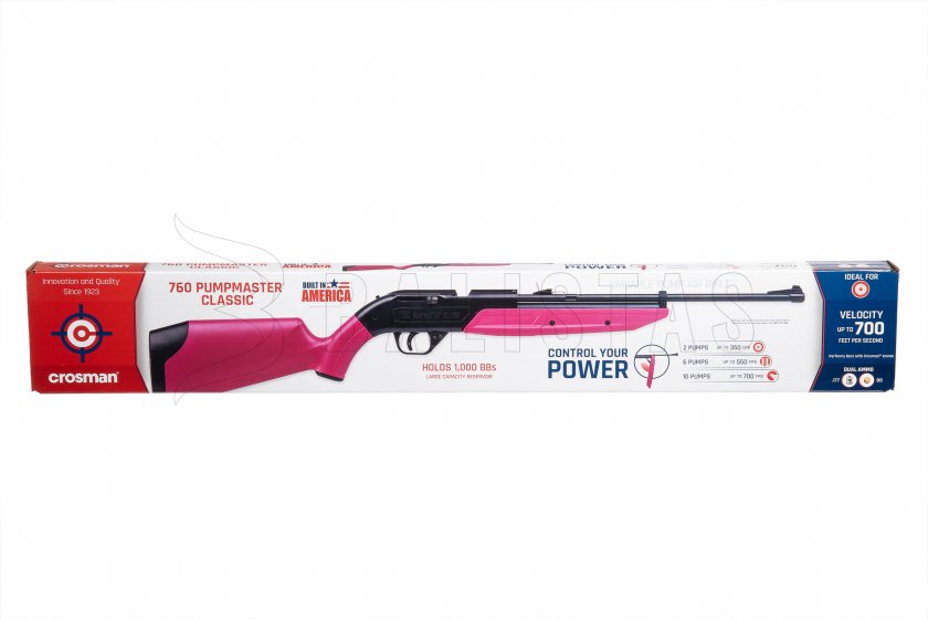 Luftgewehr Crosman Pumpmaster 760 4,5mm rosa
