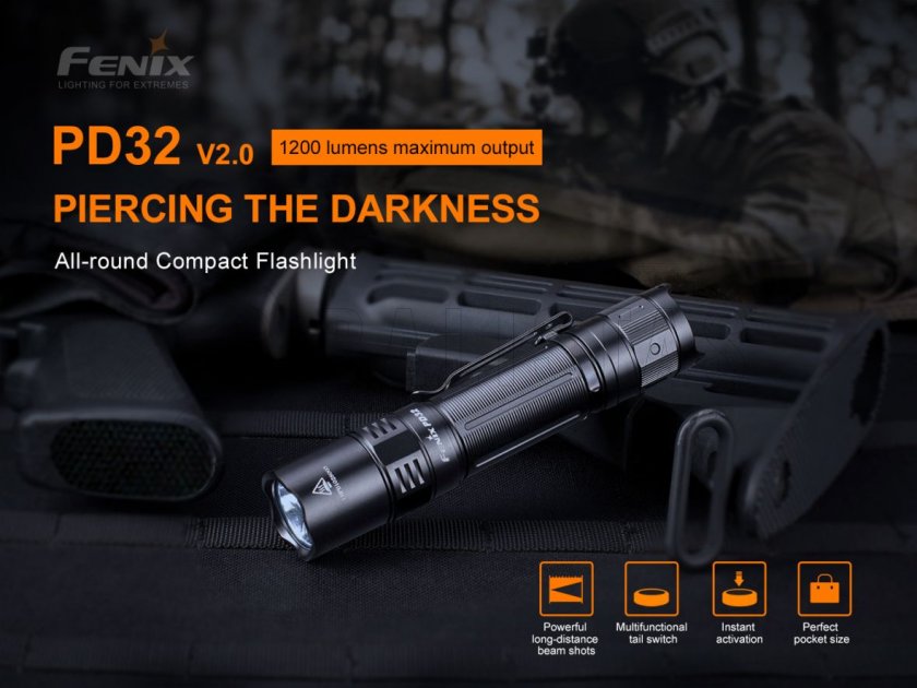 Taschenlampe Fenix PD32 V2.0 2
