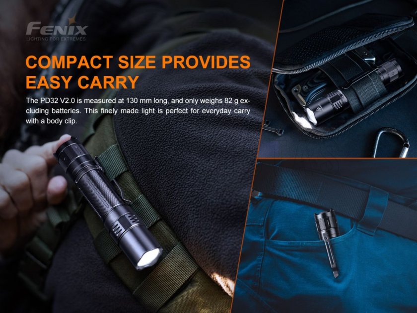 Taschenlampe Fenix PD32 V2.0 5