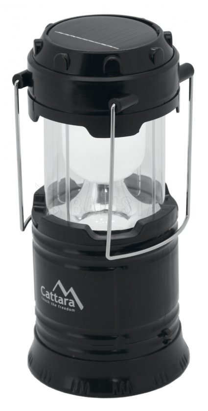 Wiederaufladbare Campinglampe Cattara LED 20/60lm ausziehbar