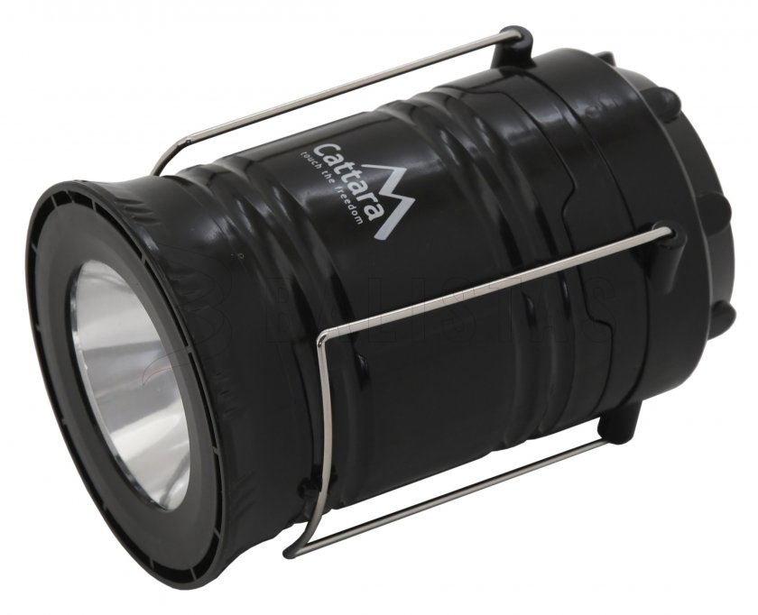 Wiederaufladbare Campinglampe Cattara LED 20/60lm ausziehbar