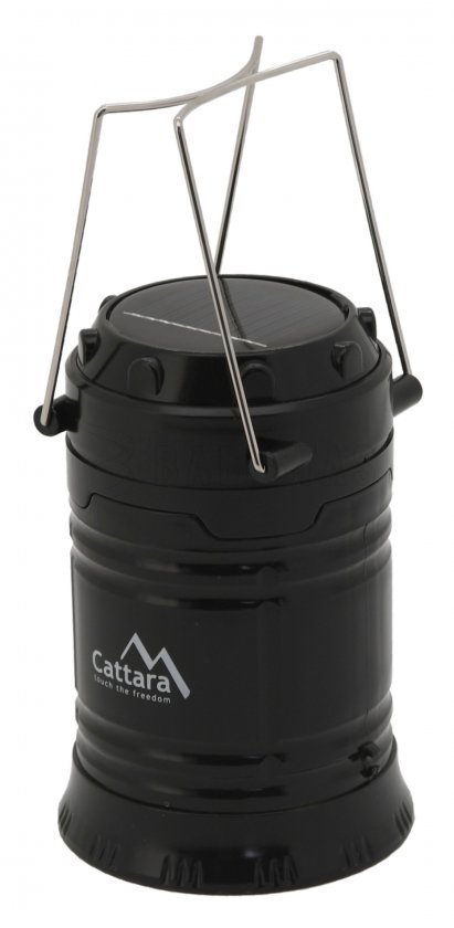 Wiederaufladbare Campinglampe Cattara LED 20/60lm ausziehbar