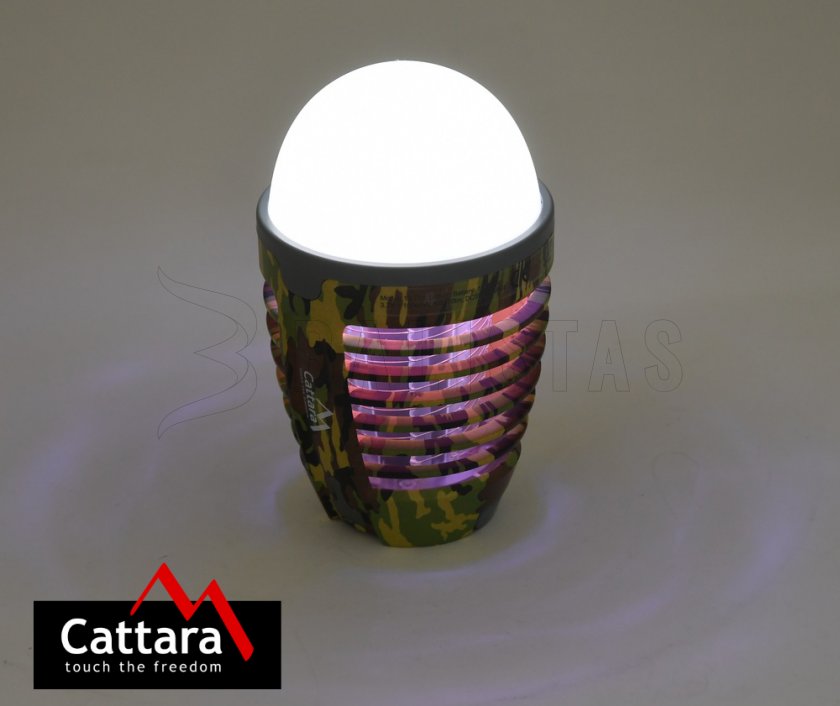 Taschenlampe PEAR ARMY wiederaufladbar + Insektenfänger
