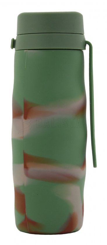 Silikonflasche faltbar ARMY 550ml