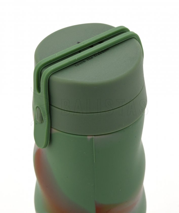 Silikonflasche faltbar ARMY 550ml