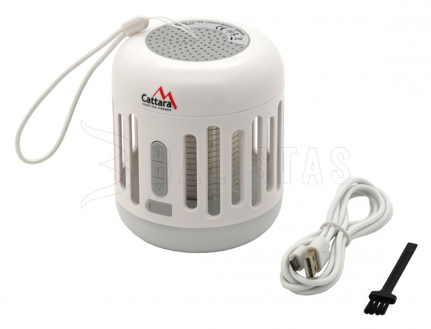 Svítilna MUSIC CAGE Bluetooth nabíjecí + UV Insektenfänger