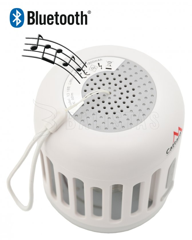 Svítilna MUSIC CAGE Bluetooth nabíjecí + UV Insektenfänger