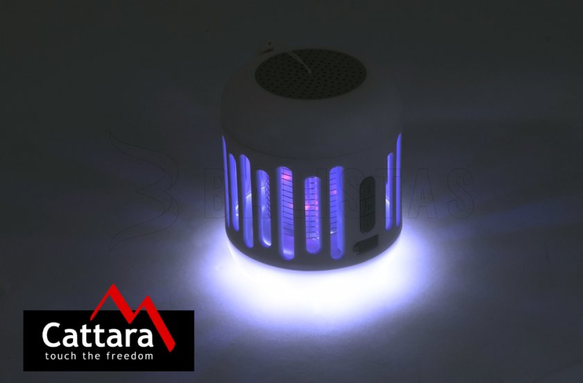 Svítilna MUSIC CAGE Bluetooth nabíjecí + UV Insektenfänger