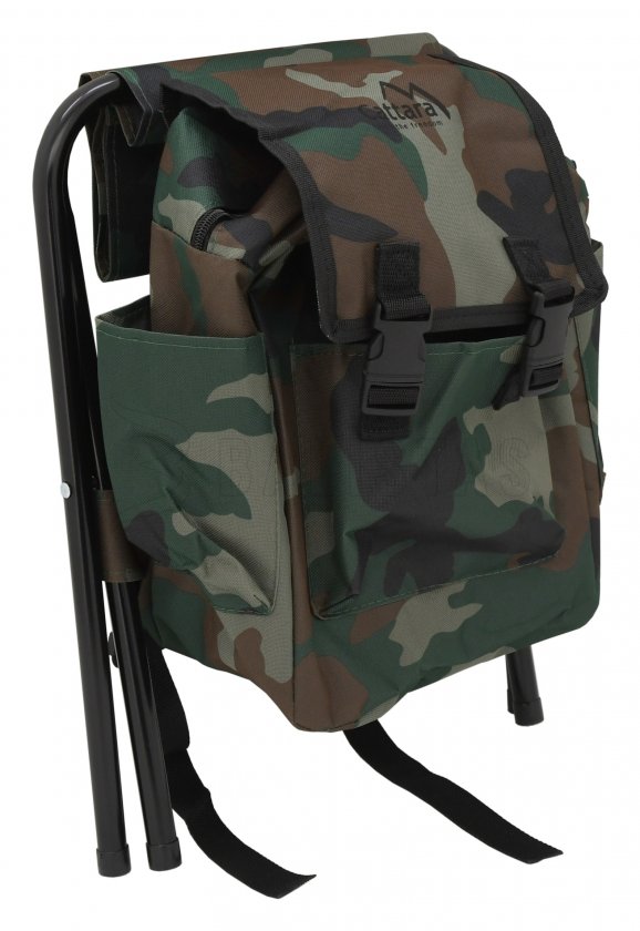 Klappstuhl mit Rucksack OLBIA ARMY
