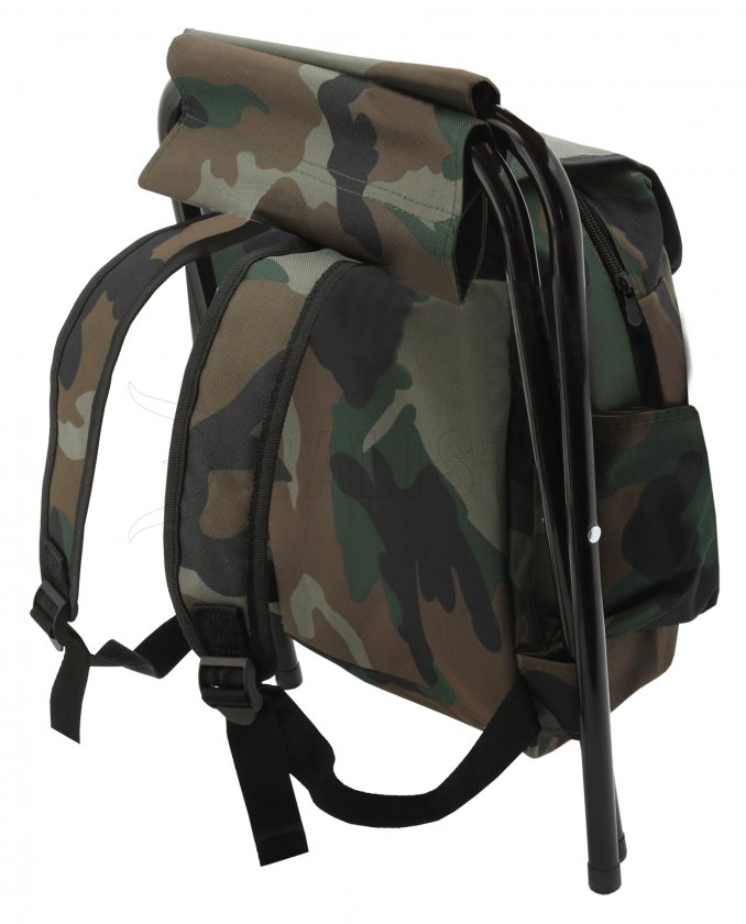 Klappstuhl mit Rucksack OLBIA ARMY