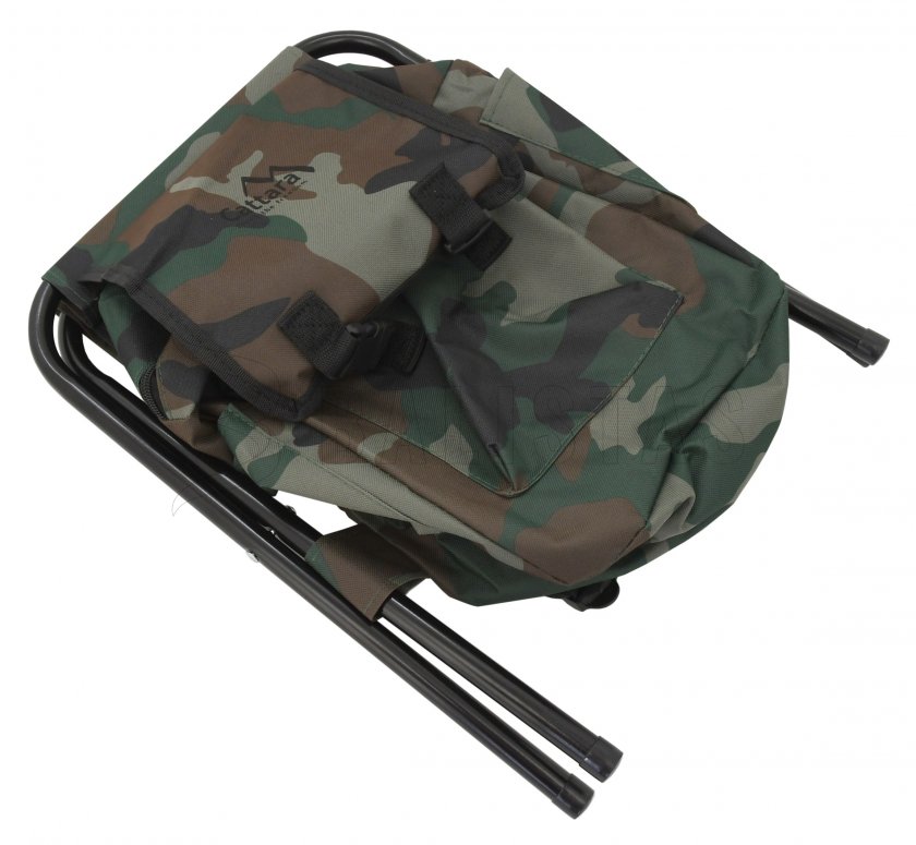 Klappstuhl mit Rucksack OLBIA ARMY