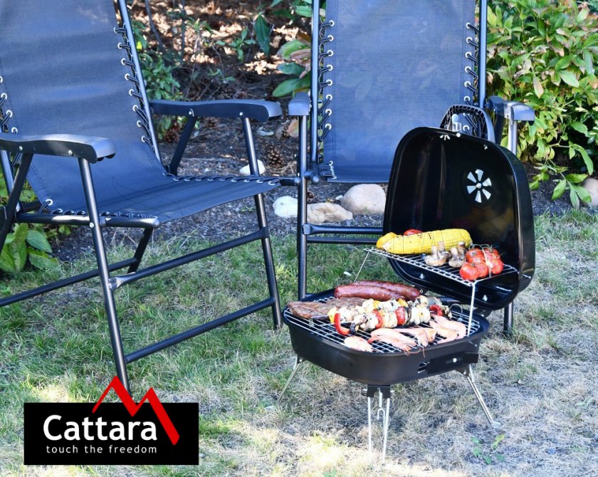 Holzkohlegrill CROTONE klappbar