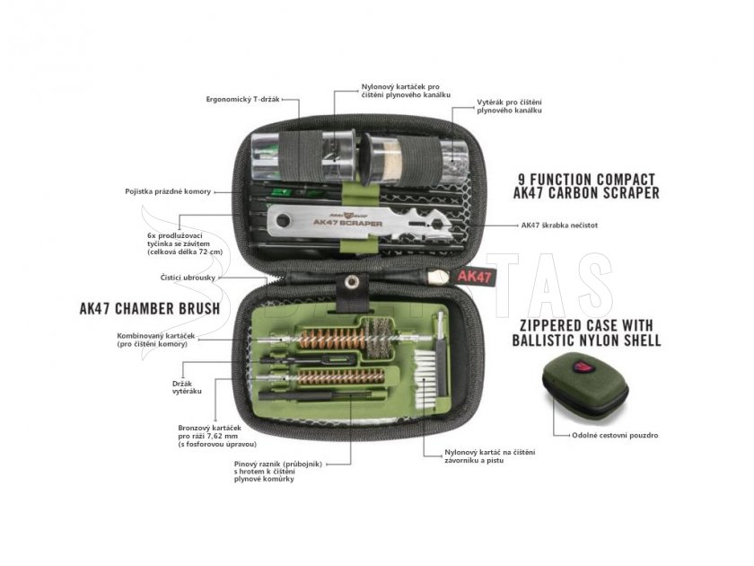 Reinigungsset für AK-47 (SA vz. 58) Real Avid Gun Boss AK47 Cleaning Kit
