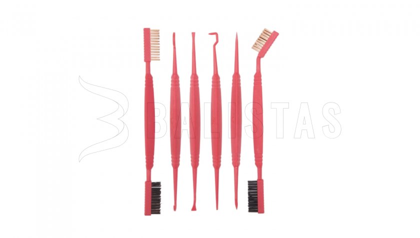 Reinigungsbürsten- und Schaberset Real Avid Accu-Grip Picks & Brushes