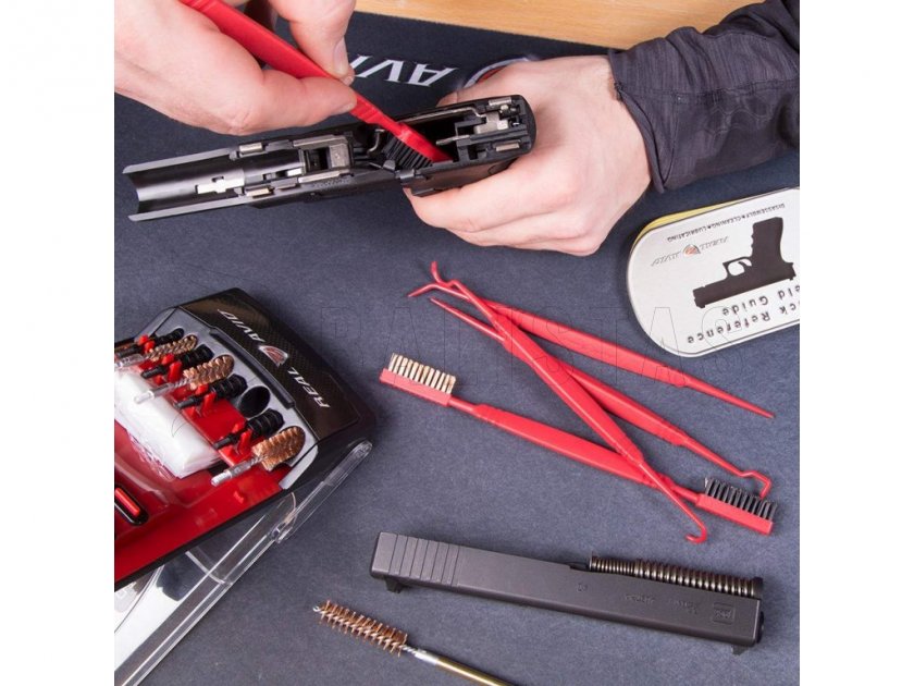 Reinigungsbürsten- und Schaberset Real Avid Accu-Grip Picks & Brushes