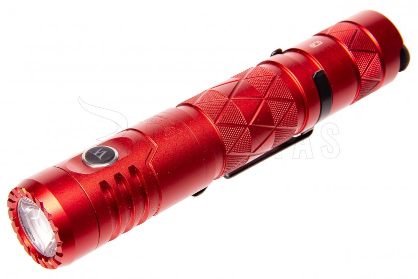 Taschenlampe Wuben E12R Rot