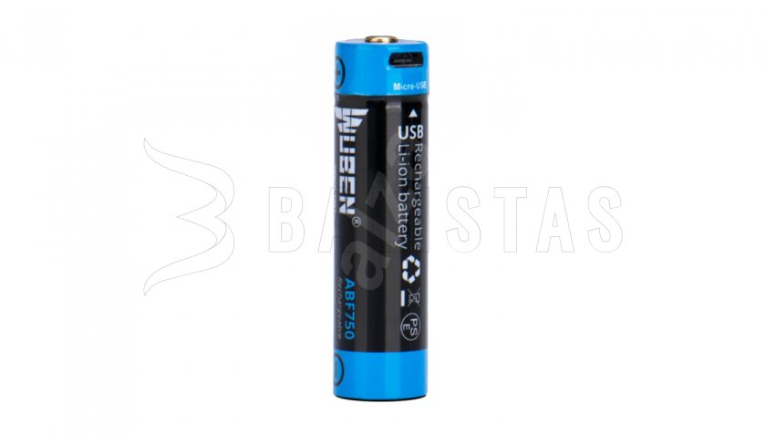 Batterie Wuben 14500B Li-Ion 750mAh