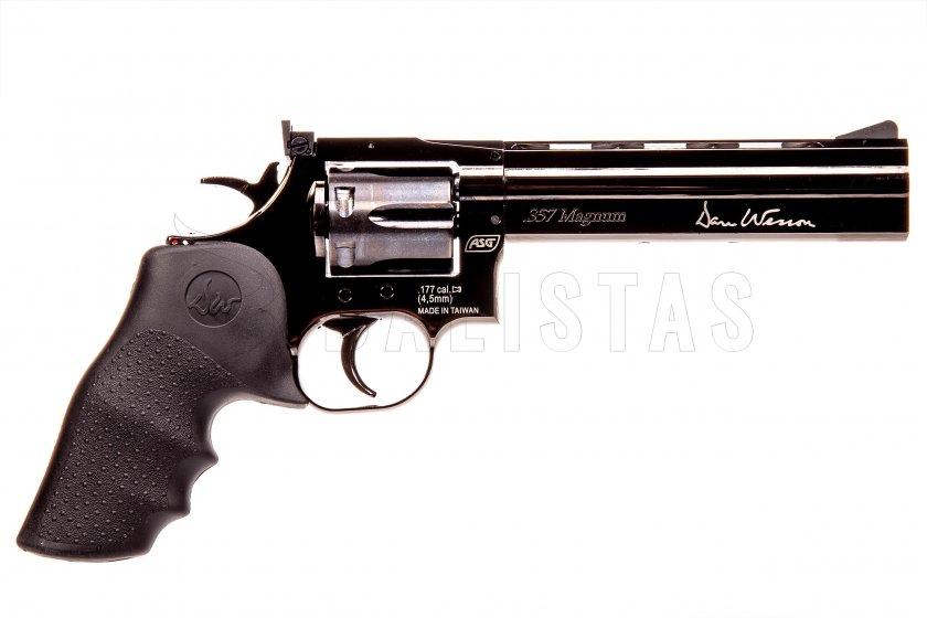 Luftrevolver ASG Dan Wesson 715 6" Steel Grey