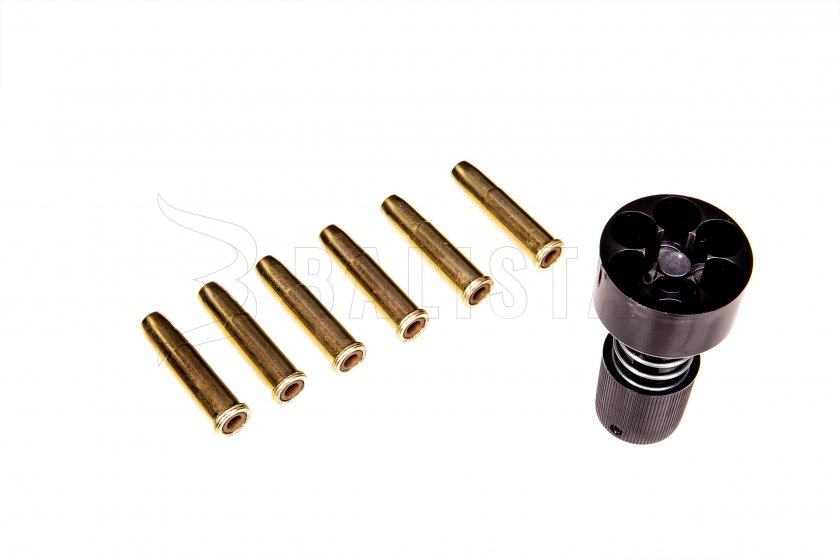 Luftrevolver ASG Dan Wesson 715 6" Steel Grey