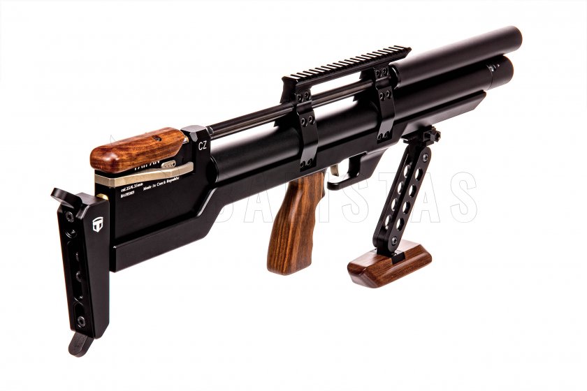 RABATT - Taktischer Schaft Taipan Veteran mit Backenauflage und kurzem sowie langem Foregrip