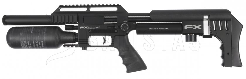 Luftgewehr FX Impact MKII Compact, Power Plenum, black 6,35mm
