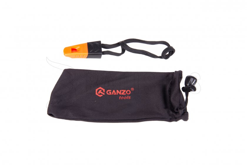 Klappmesser Ganzo G7412 orange mit Pfeife