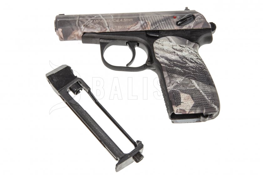 Luftpistole Baikal MP-654K-23 4,5mm camo