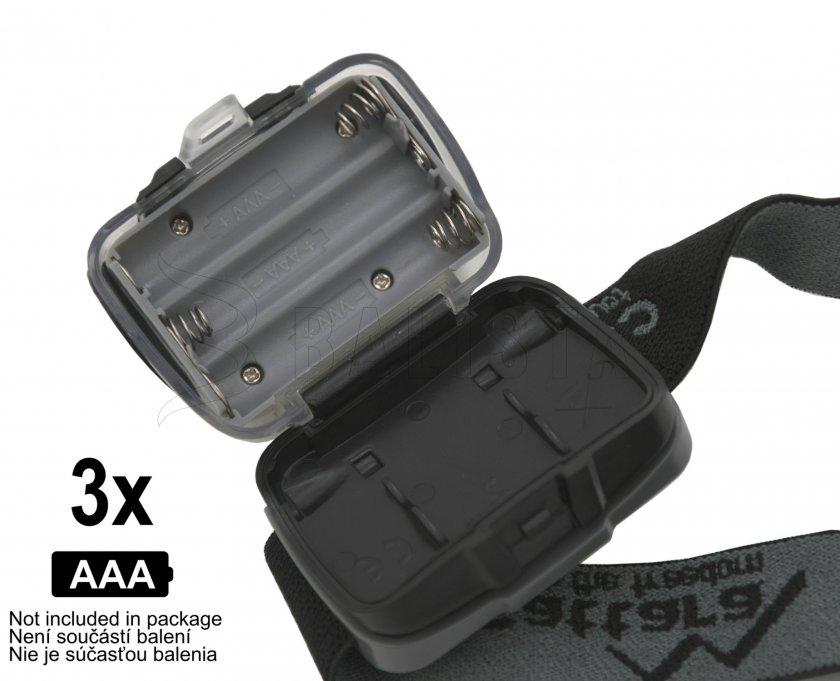 Stirnlampe Cattara HORNET 130lm COB 3xAAA