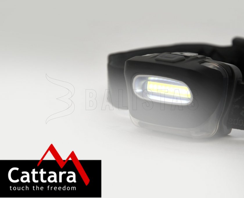 Stirnlampe Cattara HORNET 130lm COB 3xAAA