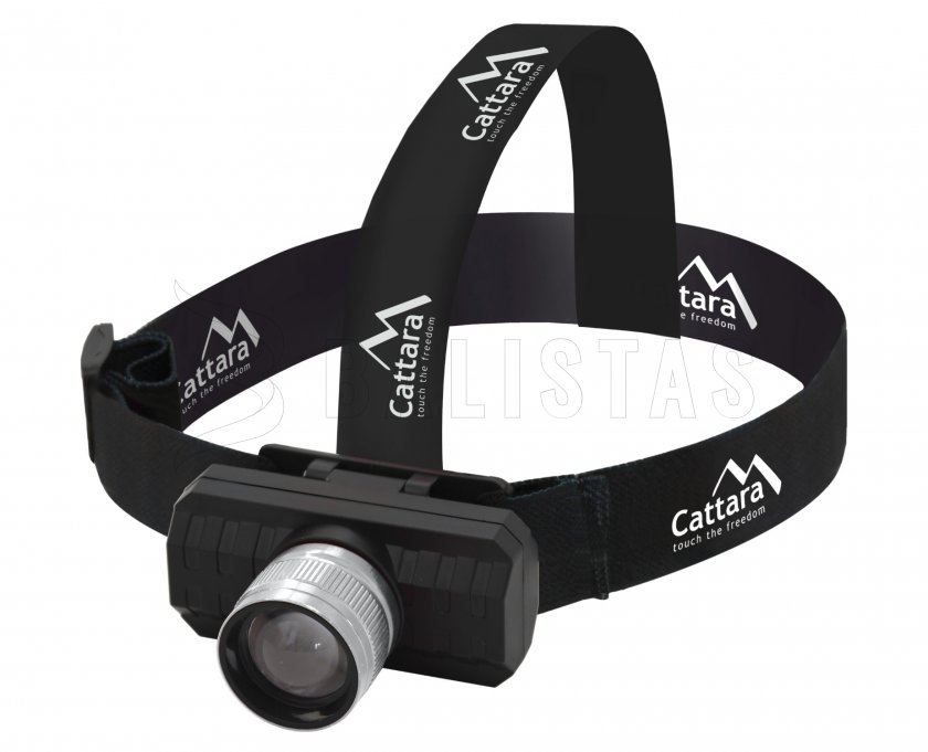 Stirnlampe Cattara SCORPION 90lm XPE ZOOM wiederaufladbar