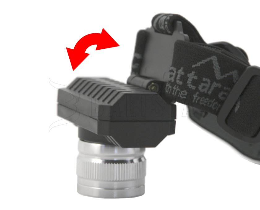 Stirnlampe Cattara SCORPION 90lm XPE ZOOM wiederaufladbar