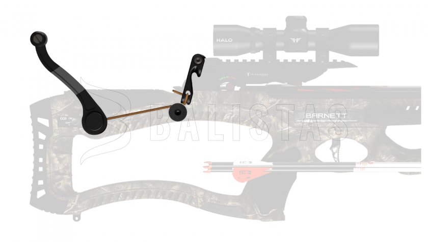 Spannsystem für Sehne für Armbrust Barnett