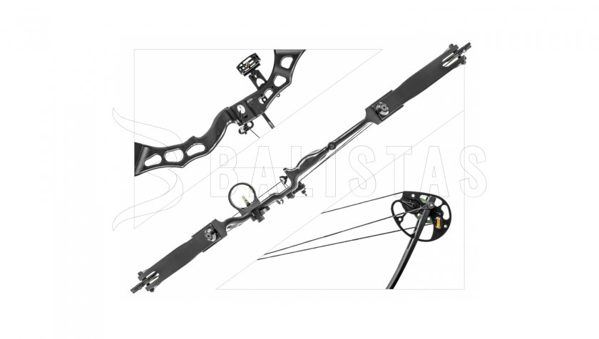 Bogen Poe Lang Predator III 35-65lb schwarz