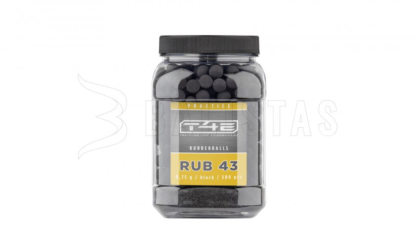 RAM Kugeln T4E cal.43 Gummo RUB 500 Stk