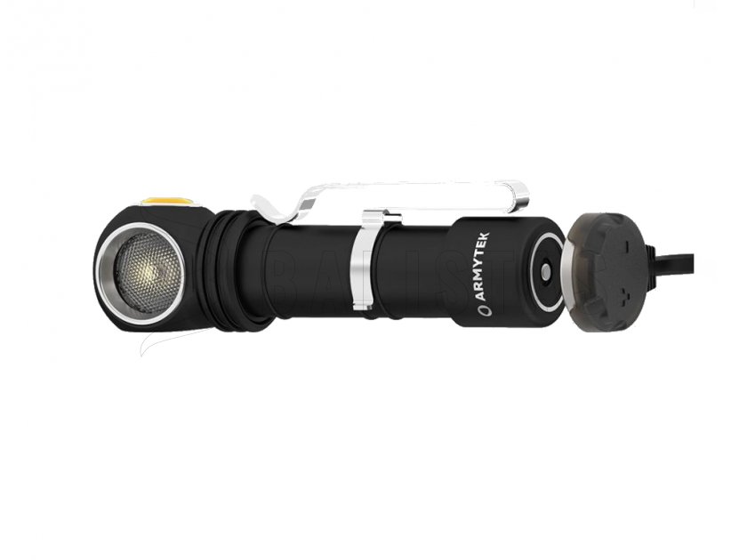 Multifunktions-Taschenlampe Armytek Wizard C2 Pro gelbes Licht