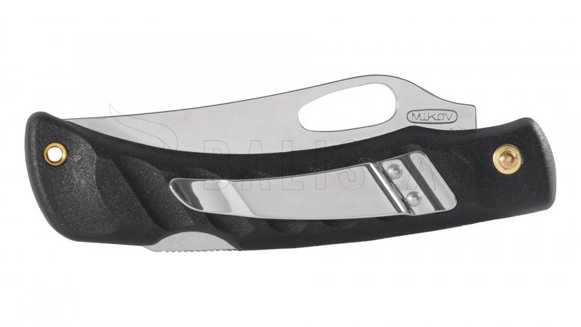 Messer Mikov Crocodile 243-NH-1/BS schwarz