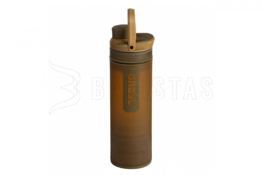 Filtrierflasche Grayl UltraPress 0,5l coyote brown