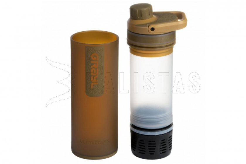 Filtrierflasche Grayl UltraPress 0,5l coyote brown