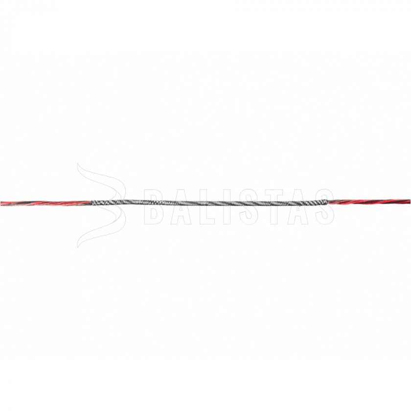 Sehne für Bögen Poe Lang REX 51" schwarz-rot