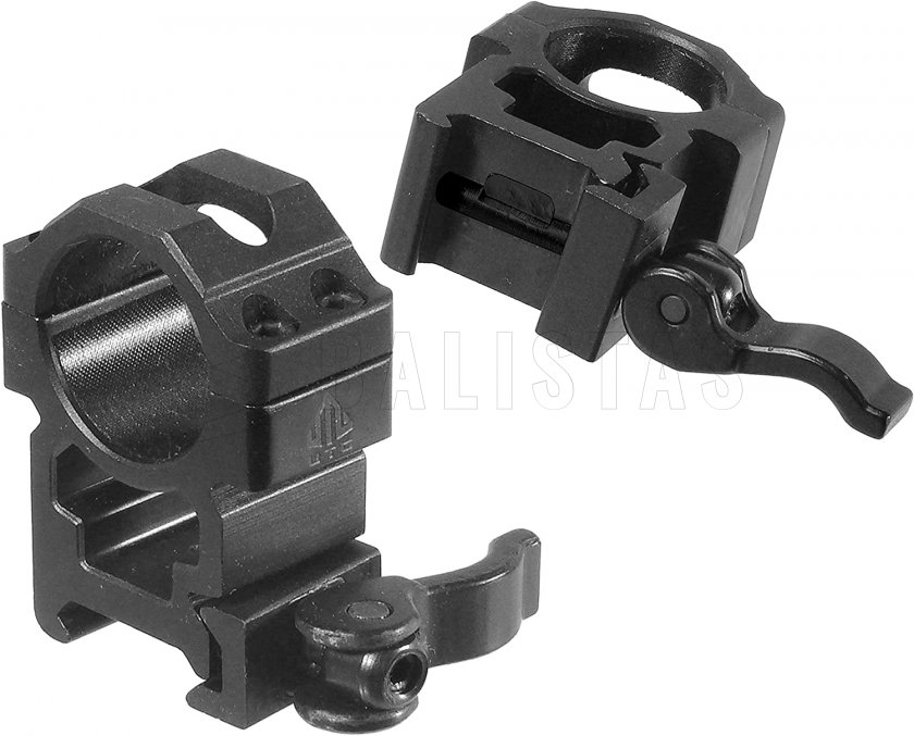 Montage UTG Max Strength QD Lock 25,4mm/22mm hoch
