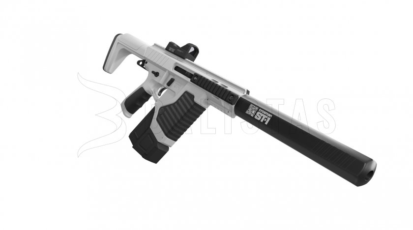 Luftgewehr Crosman ST1 Full Auto 4,5mm mit Kolimator