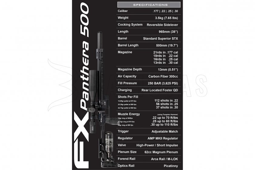 Luftgewehr FX Panthera 500 5,5mm