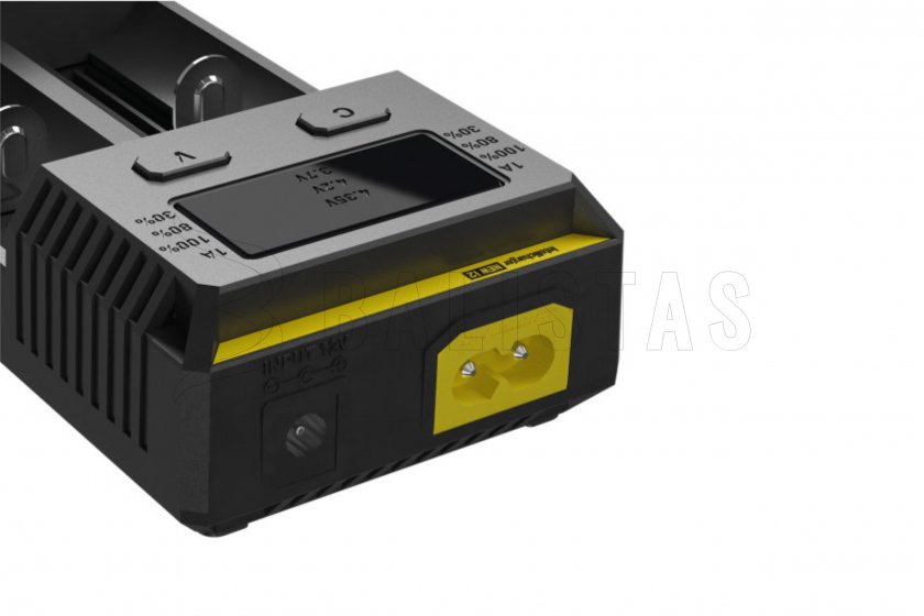 Intelligentes Batterieladegerät NITECORE i2 NEW - 2 unabhängige Positionen