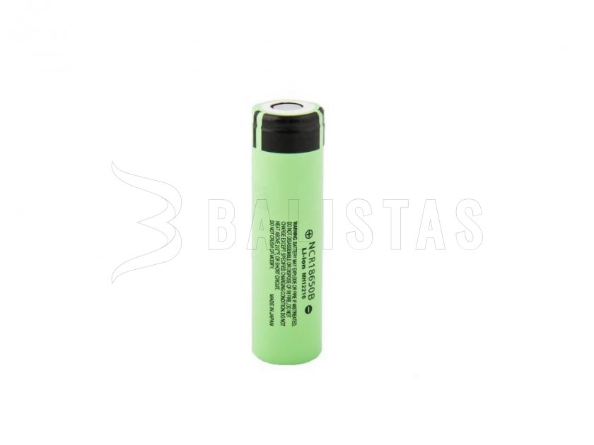 Wiederaufladbare Batterie 18650 Panasonic 3400mAh 3,7V Li-Ion