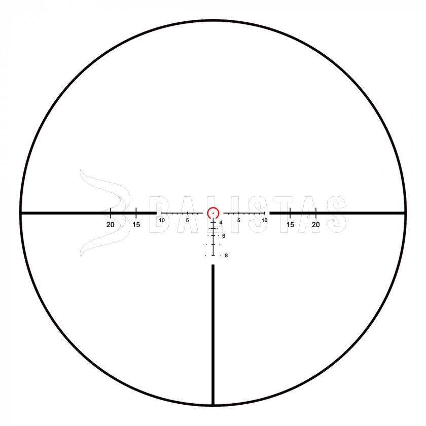 Zielfernrohr Vector Optics Continental x6 1-6X24 SFP Tactical VEC-T6M MRAD