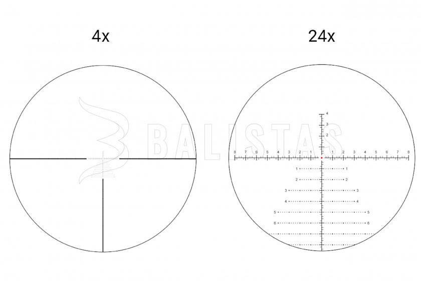 Zielfernrohr Vector Optics Continental x6 4-24x56 FFP VCT-34 MRAD