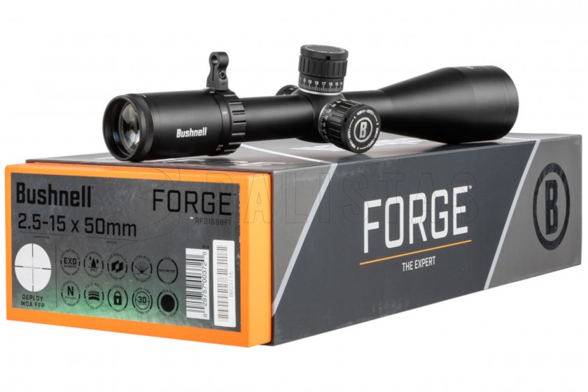 Zielfernrohr Bushnell Forge 2.5-15x50mm FFP Deploy MOA