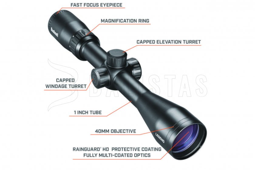 Zielfernrohr Bushnell Legend 3-9x40mm SFP Multi-X Illuminated MOA