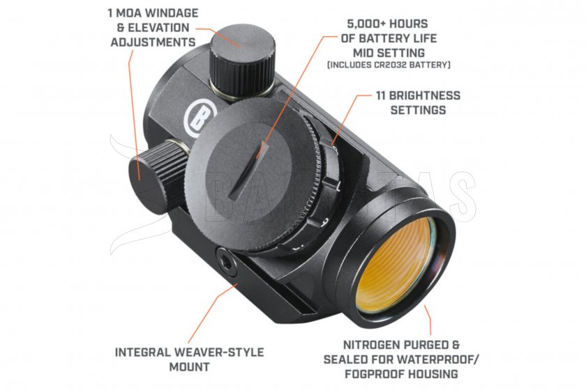 Bushnell Trophy TRS-25 Rotpunktvisier 3 MOA